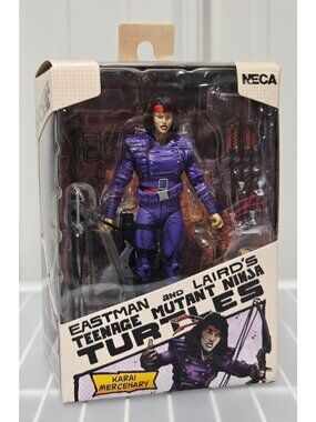 NECA Eastman & Laird's Comics TMNT City at War Karai Mercenary 7" Action Figure